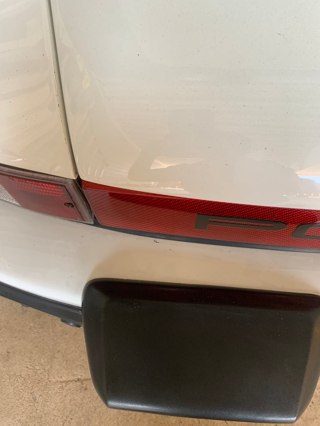 CF Porsche Reflector