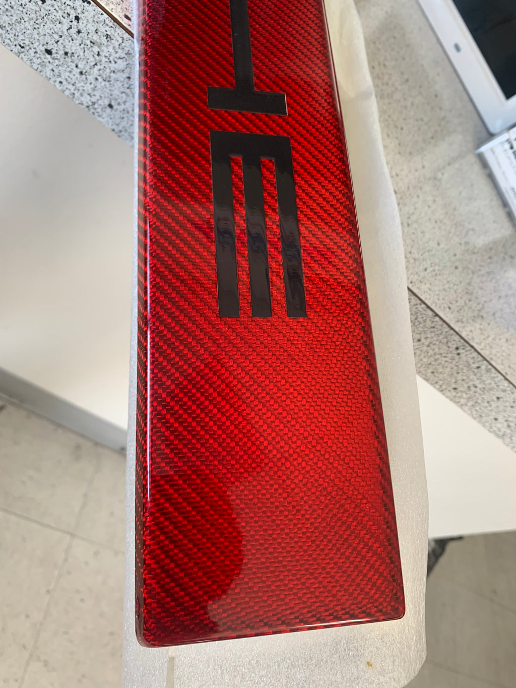 CF Porsche Reflector