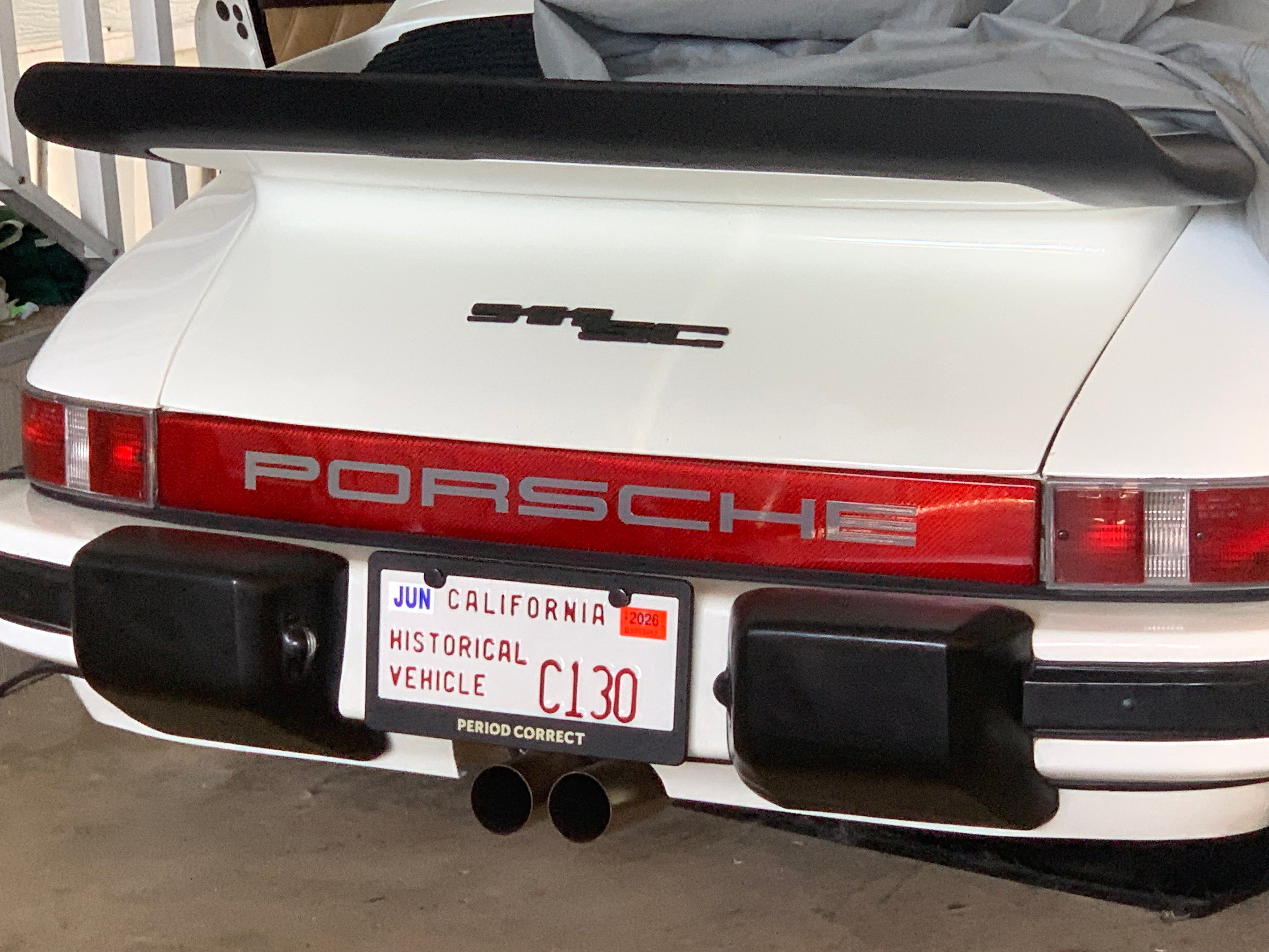 CF Porsche Reflector