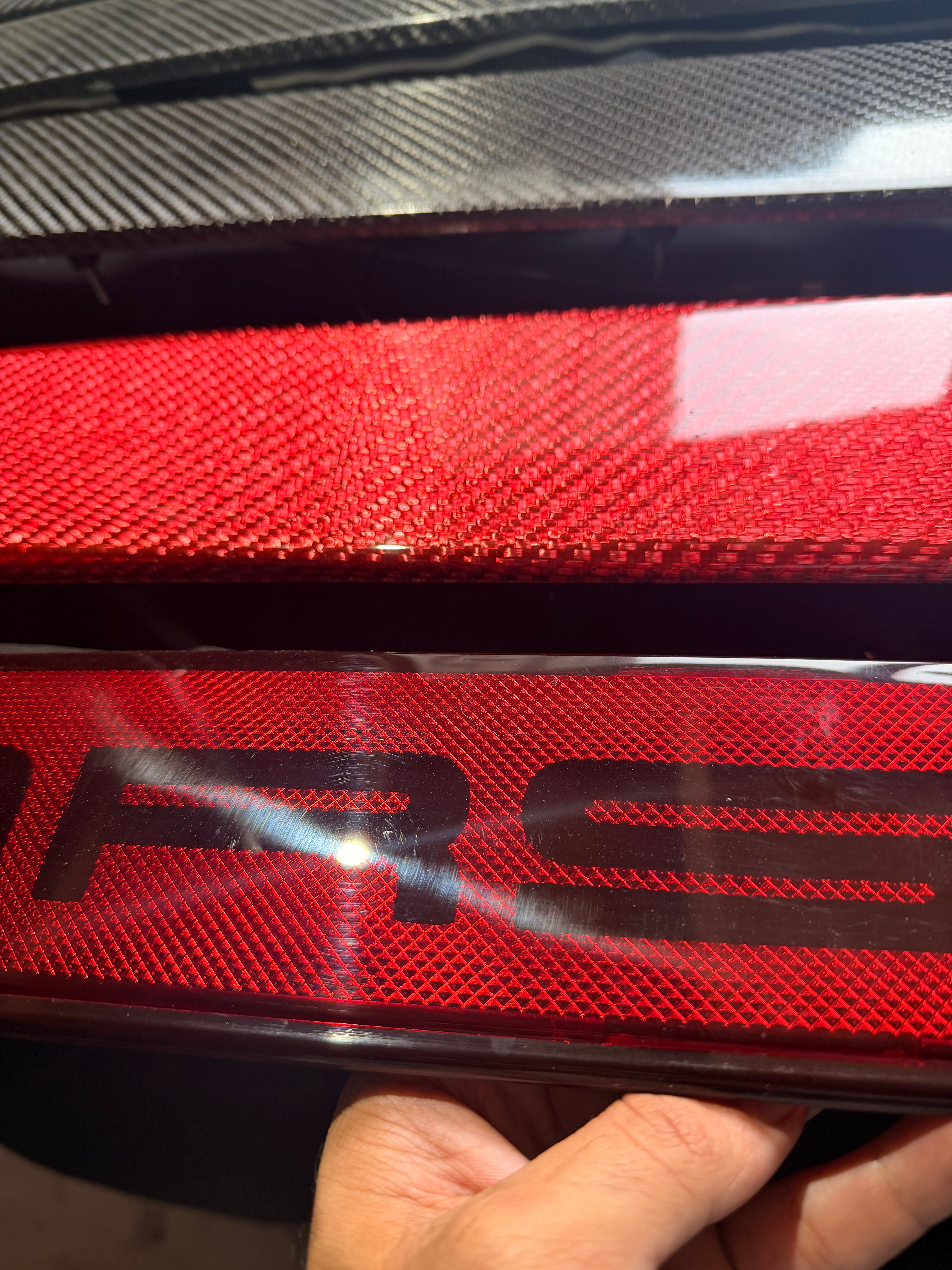 CF Porsche Reflector