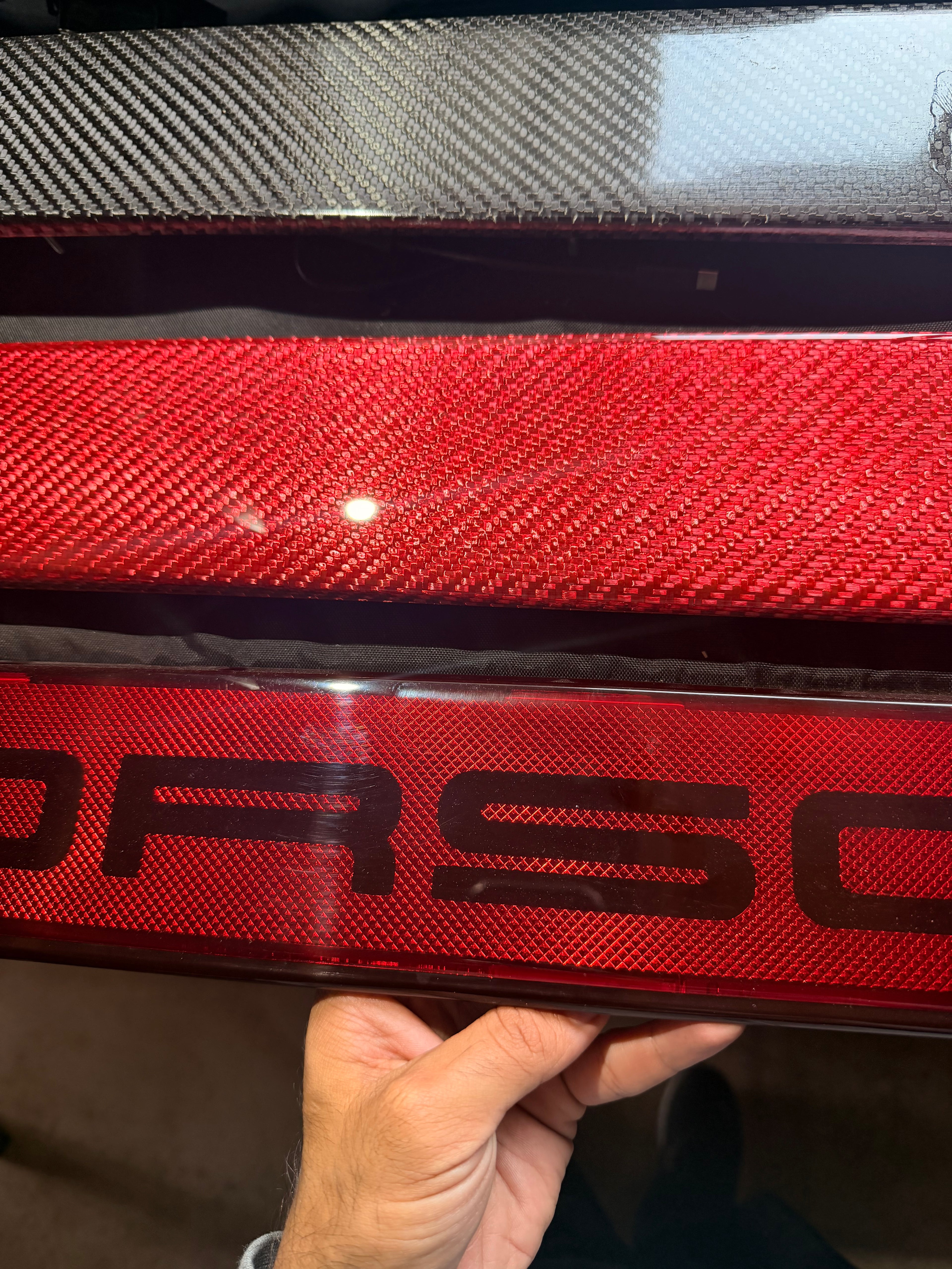 CF Porsche Reflector