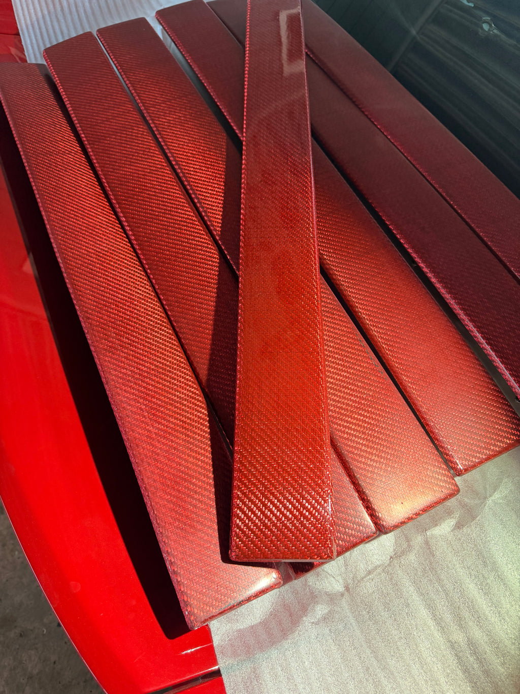 CF Porsche Reflector
