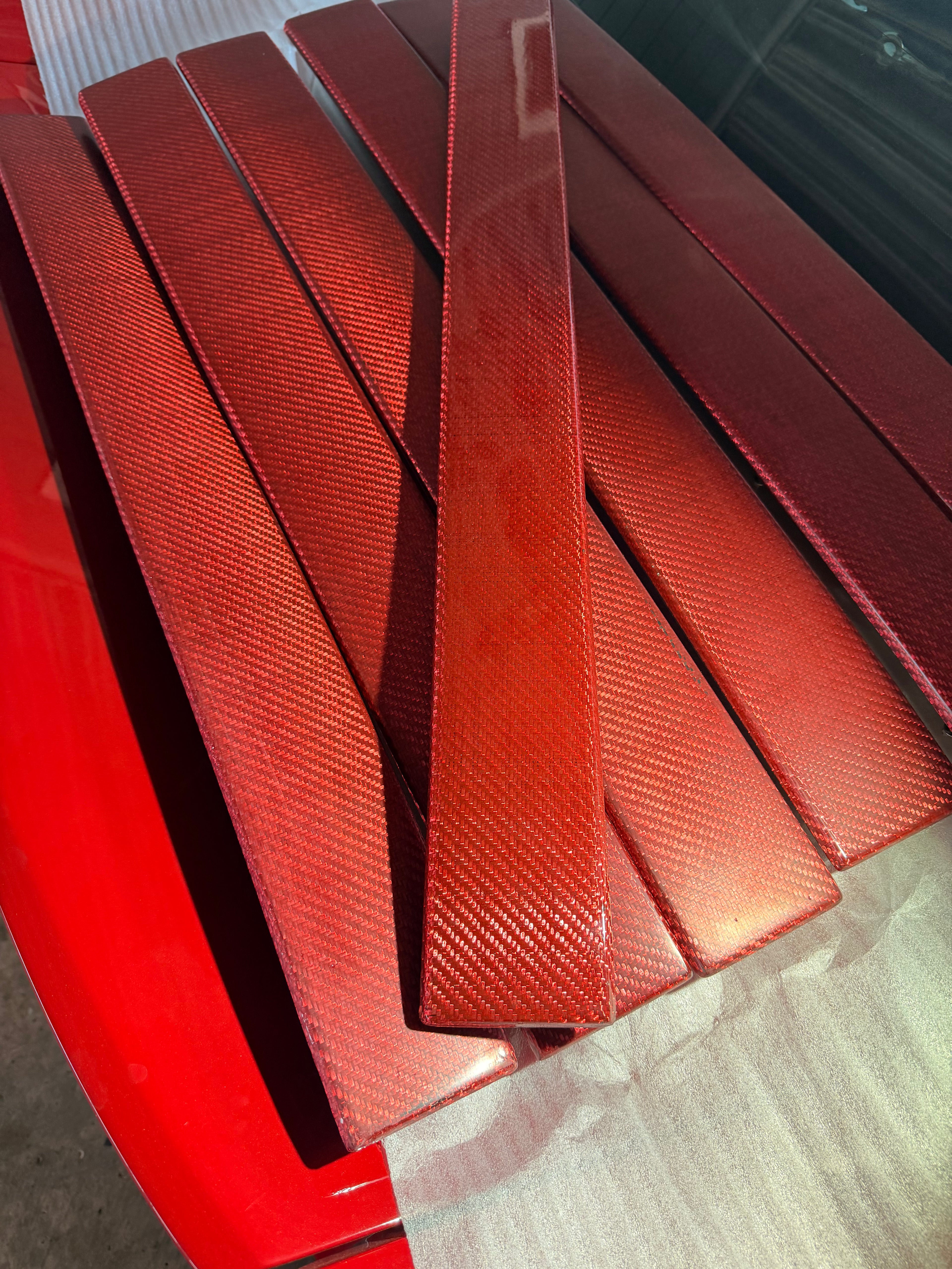 CF Porsche Reflector