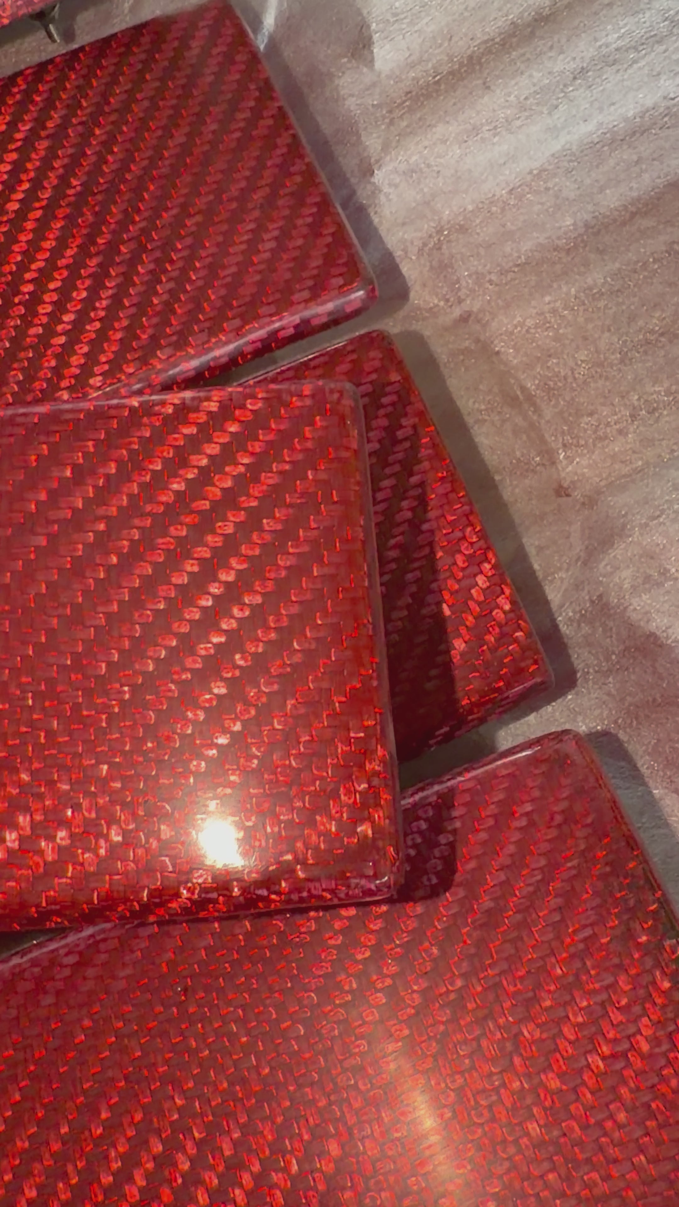 CF Porsche Reflector